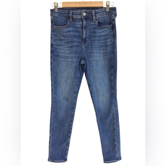 American Eagle Super High Rise Jegging Size 8 Short - Picture 5 of 9